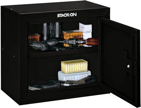 stack-on gcb-500 pistol & ammo steel security cabinet|lockable ammo storage cabinets.